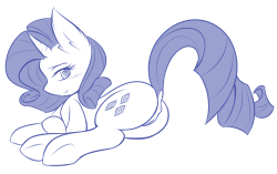 needs-more-plot:  Rarity has by far the most fabulous butt. Just