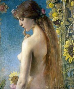 valleyofstrangers: “Clytie” - Louis Welden Hawkins