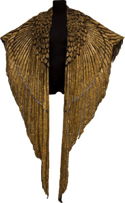 whimsy-cat:“The Elizabeth Taylor Ceremonial Cape from Cleopatra is