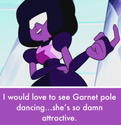 cucolus:  crystalgem-confessions:   “I would love to see Garnet