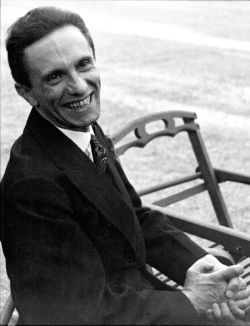 sixpenceee:  The picture on the left is of Joseph Goebbels taken