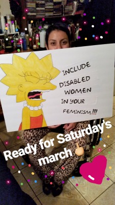 panik138:My baby helped me make this poster for Saturday’s