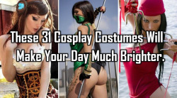 bravicamastna:  These 31 Cosplay Costumes Will Make Your Day