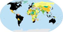 cuphaz:  a map of countries/places One Direction haven’t discovered