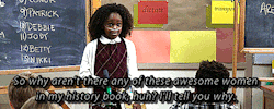 blacknerdwrites: “ Girls today can be anything. CEO, Olympic