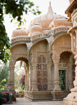 wanderthewood:  Mandore Gardens - Jodhpur, Rajasthan, India by A