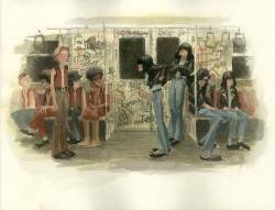 grindhousetheater:Ramones meet the Warriors. 