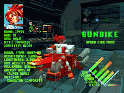 obscurevideogames:  select - Speed Power Gunbike (Inti Creates
