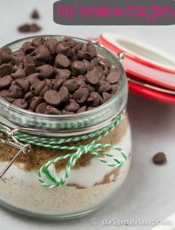 veganinspo:  Giftable Vegan Jars  GF Brownie Mix Jars (with vegan