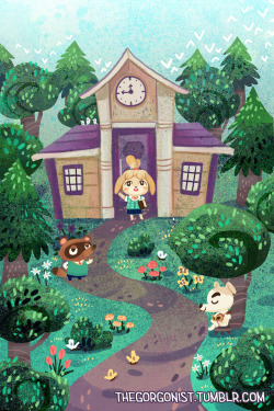 thegorgonist:  Welcome to your new town! Some animal crossing