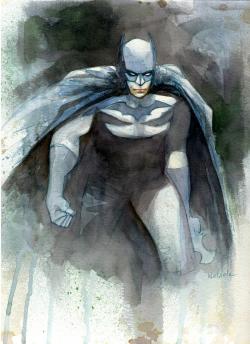 xombiedirge:  Batman by Brett Weldele