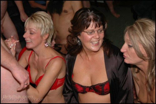 A Meeting of Mature British Bukkakeras Having Some Cum Craving Fun…