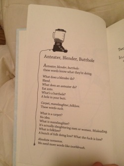 kataylorr:  Buy Bo Burnham’s “Egghead” poetry book or you