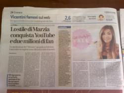 marziacutiepie:  I was on my hometown newspaper! :D You can find
