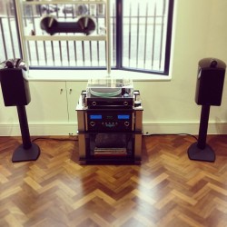 roberttaussig:  New setup of our #McIntosh #vinyl system in the