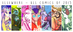 ELSEWHERE - ALL COMICS OF 2015 (WITH LINKS!)I thought it would