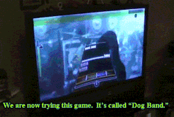 ohgosh-ohno:  yorick explores which games his dog likes on this