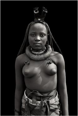 Himba Girl, Outjo, Namibia.  From Christopher Rimmer’s Spirits