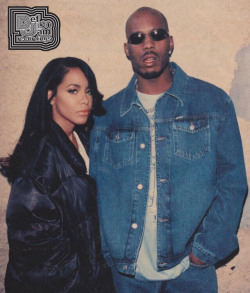 steadythugin:  Aaliyah and DMX 
