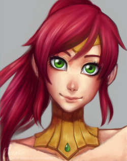 corgi-kid:  christinium:  My newest fanart of precious Pyrrha