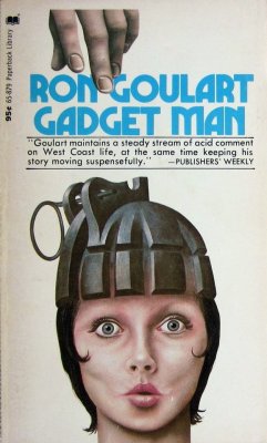 70sscifiart:  Uncredited cover for the 1972 edition of Ron Goulart’s
