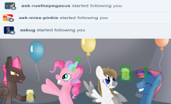 askthebatponyflint:  Flint: “Miss Pinkie thought it would be