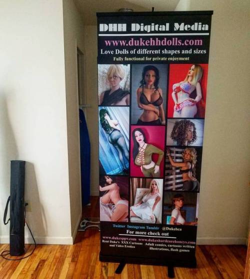 Banners are here getting ready for Chicago