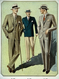 jlindman:  1928 MEN’S FASHION ILLUSTRATIONS Illustrations for