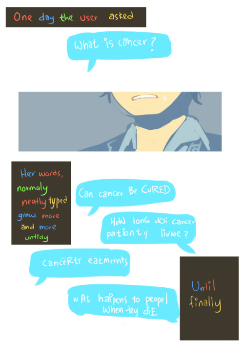 magicalboytrash:  kingofbeartraps:I was not prepared for this.  why did a comic about google make me sad