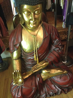 thc-kittyy:  so we found this buddha in one of the shops downtown