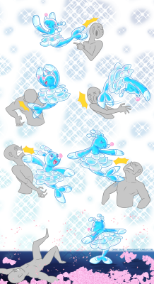 miniyunart:  Brionne dancing the haters away!  Inspired by this