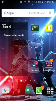 ahoboandhisbox:  New phone background ft. Rey and Kylo Ren  