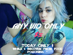 Thats right! Today only get ANY vid on MyGirlFund for only ŭ!GO