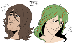 sprinkledsin:  My type is long haired and awkward apparently