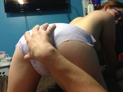 ilikegilsindiapers:  miscporn:  Daddy loves to feel my bottom as I slowly fill my diaper. He knows how humiliated I am to be so dependent on them, and I know that the only way to get changed is to suck his cock while he rubs my full diaper  Awesome 