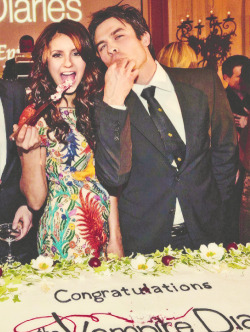 salvatore-vampire:  Nian at TVD’s 100th Episode Party (Nov