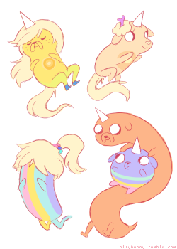 I was bored so I doodled the new Rainicorn puppies uvu