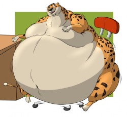 Artist:  HectortheWolf on FACommission for FatLouie on FA