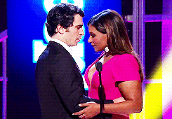 emmy4keri:  Mindy Kaling and Chris Messina accept TV Couple of