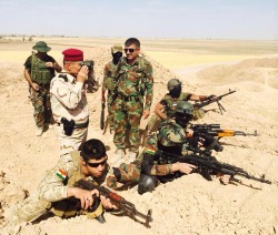 bijikurdistan:  Jan 28 Kurdish Peshmerga Soldiers repelled ‪ISIS‬