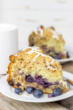 fullcravings:  Blueberry Coffee Cake   Like this blog? Visit