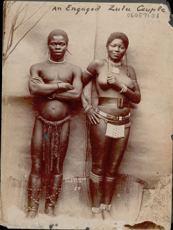 South African Zulu couple.