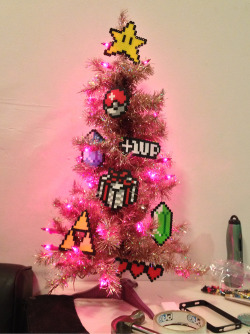 -ephemerality:  Better picture of the tree that I decorated with