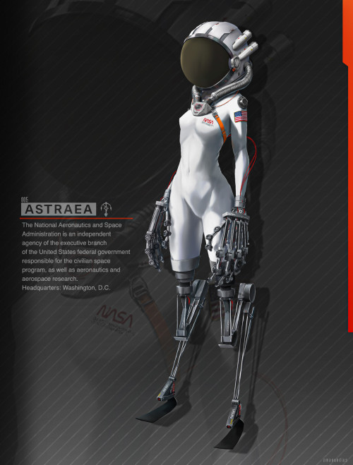 manfrommars2049:  “ASTRAEA” by amanun dius via ImaginaryCybernetics