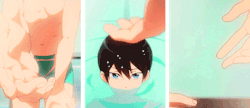   Free! Week: Day 3 ↳ I love you more than water || OTP: