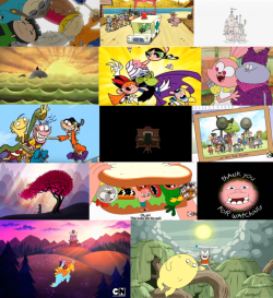 Cartoon Network shows finale compilation. Not all of them, but