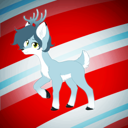 sianiithesillywolf:I had an idea and I drew Sianii as a reindeer