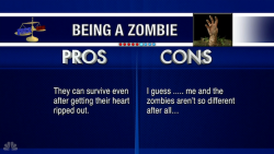 latenightjimmy:  Pros & Cons: Being a Zombie