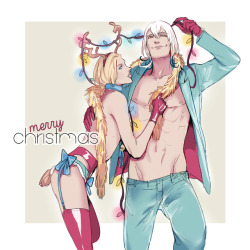 voize-art:Merry Christmas you lovely people <3