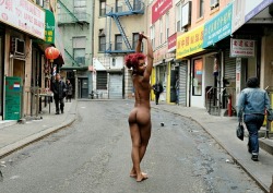 rjfour:Photo via Fynewynes on Doyers Street, Chinatown, NYC